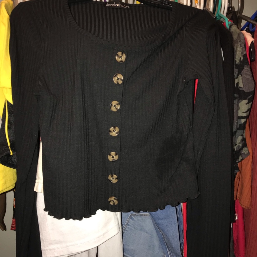 Crop top long sleeved